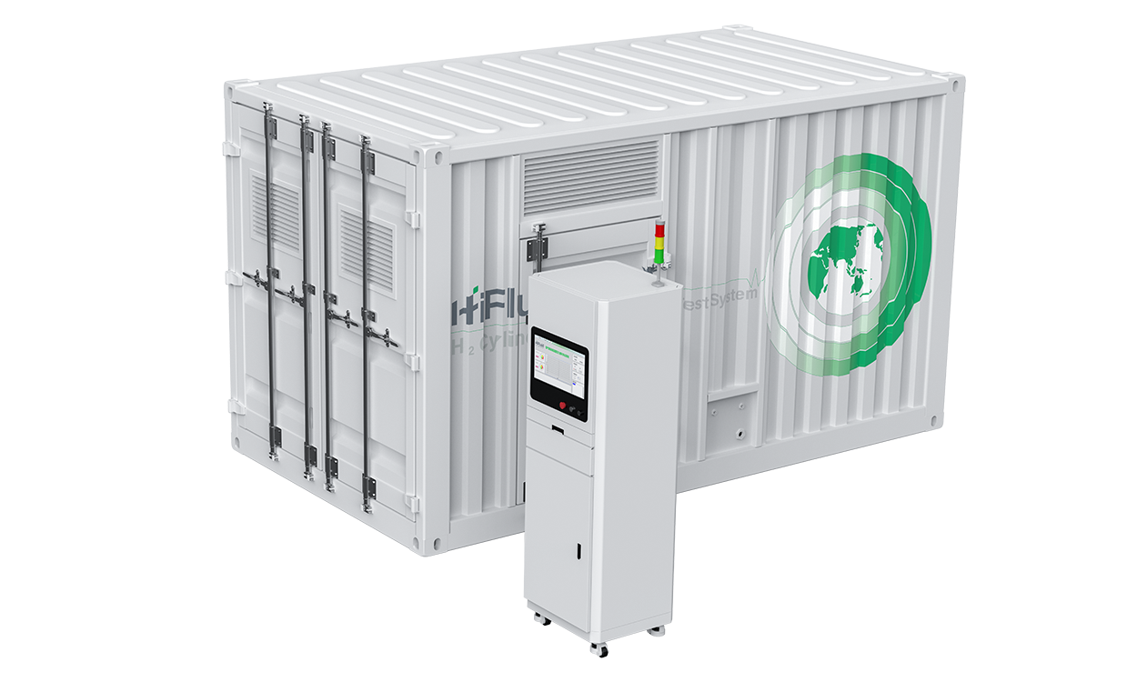 H₂ Cylinder Hydrostatic Burst Test System