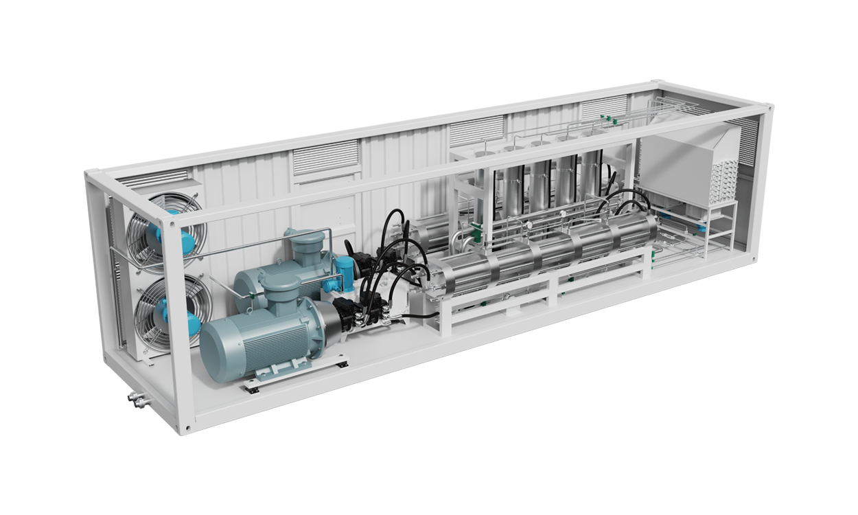 High-Pressure Gas Injection System