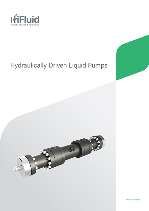 Hydraulically Driven Liquid Pumps